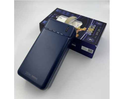 Power Bank Remax RPP-289 Pure Blue (30000mAh/PD20W/1USB+QC3.0)