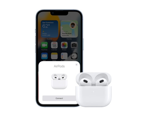 Навушники Apple AirPods (3rd generation) with Wireless Charging Case (MME73TY/A)